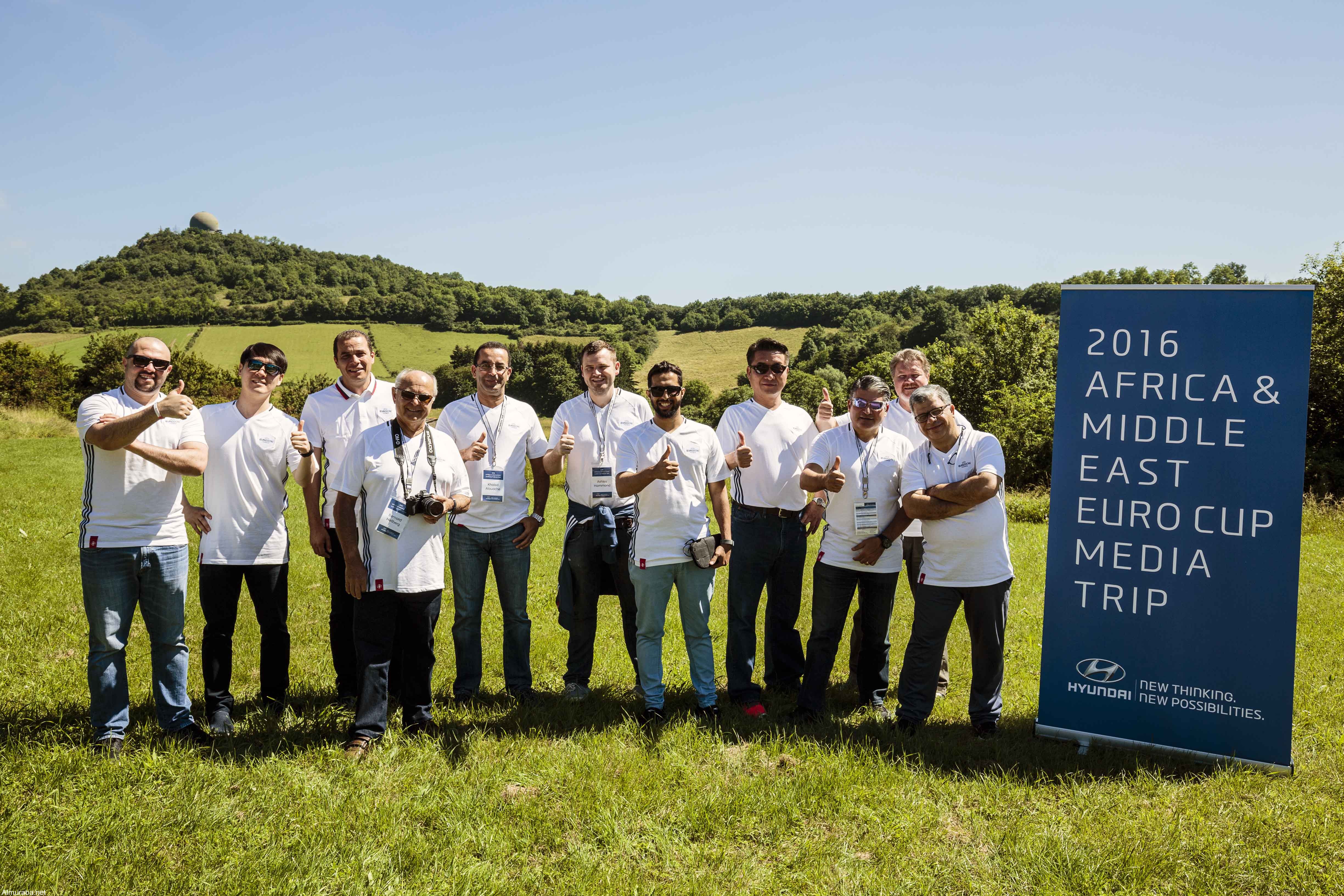 وكلاء هيونداي بالمملكة يستضيفون وفد من الإعلاميين في كاس الامم الأوروبية