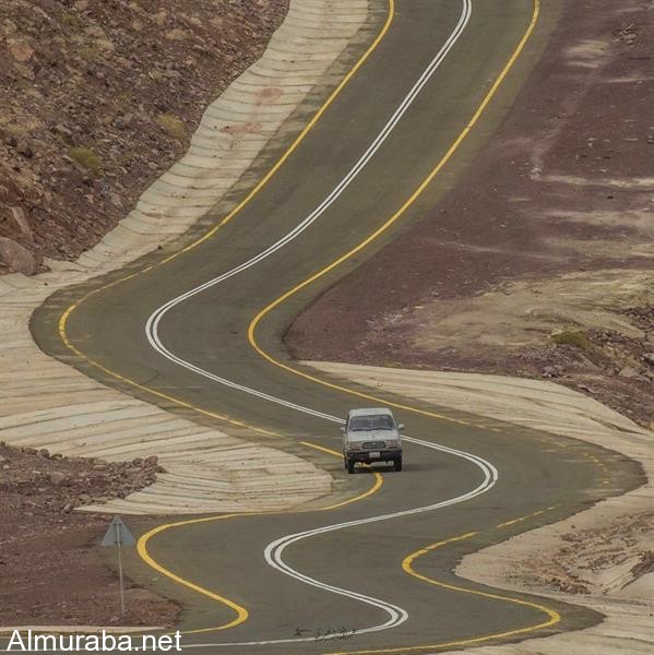 “بالصور” شاهد صور جوية مذهلة توثق جماليات الطرق السريعة بالمملكة