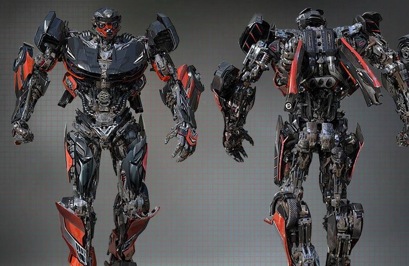 مايكل باي يكشف عن شخصية Hot Rod في نسق الروبوت لفيلم Transformers القادم HotRod Open