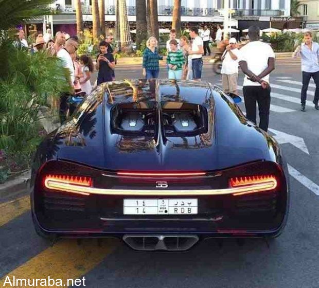 “فيديو وصور” شاهد أسرع سيارة في العالم تظهر لأول مرة في شوارع فرنسا بلوحات سعودية