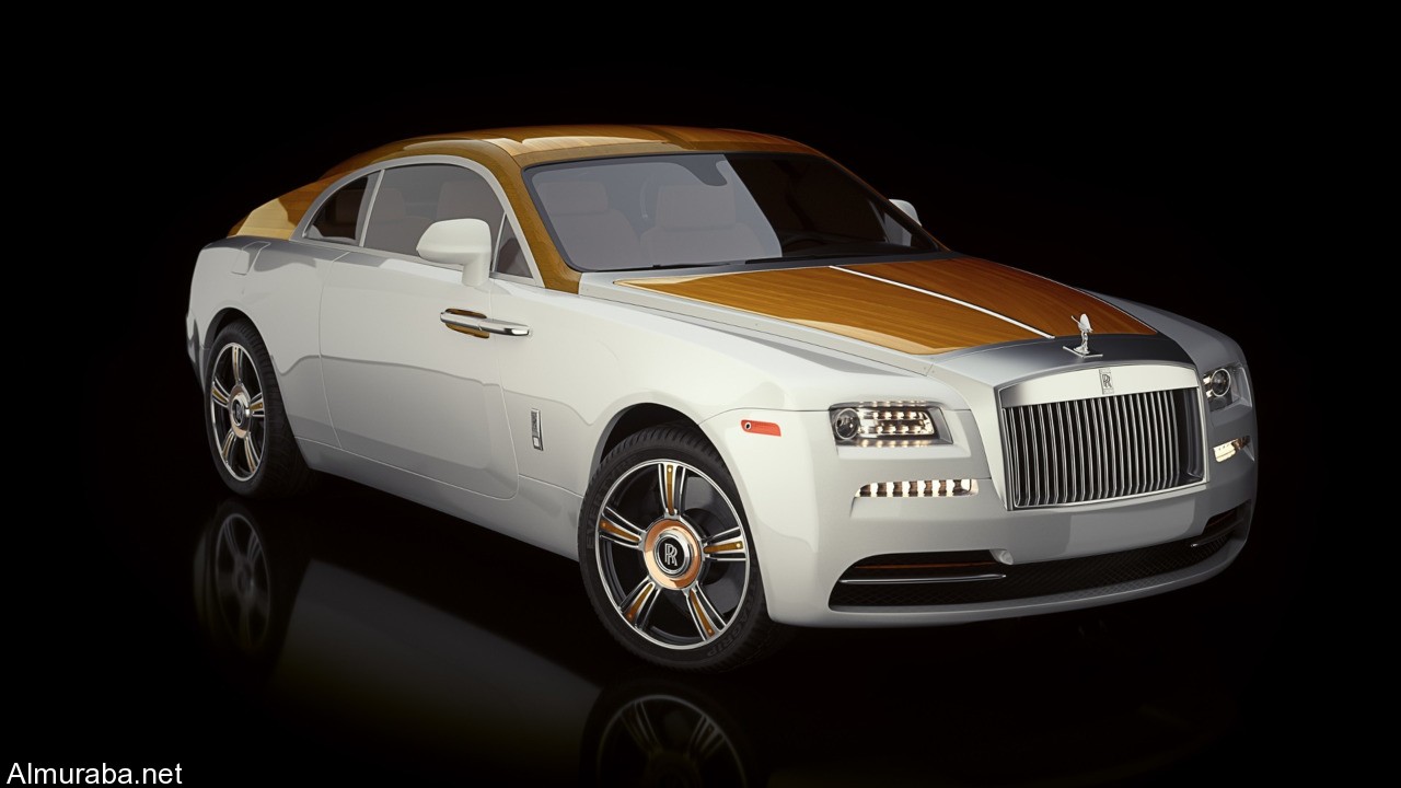“رولز رويس” رايث بمليون دولار وألواح خشبية تشبه يختًا على عجلات Rolls Royce Wraith