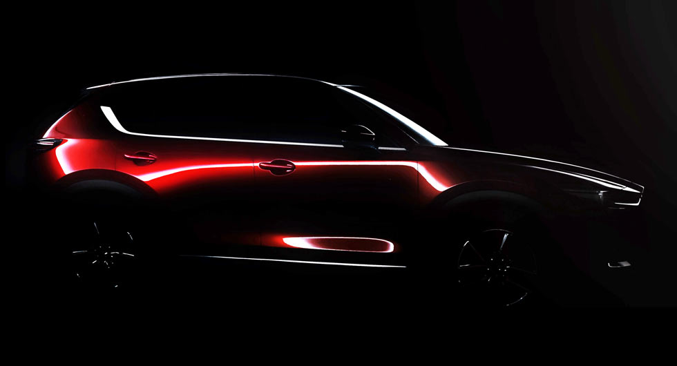 “صورة تشويقية” لمازدا CX-5 الجديدة كليا 2017 قبل تدشينها خلال الشهر المقبل Mazda CX-5 2017