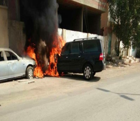 ”مصادر” شرطة جدة تتمكن من القبض على أربعة طلاب متهمين بحرق سيارة مدير مدرسة 3
