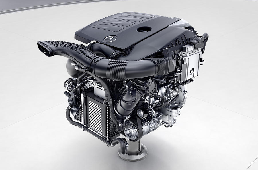 Mercedes-Benz Vierzylinder-Benzinmotor, M264 // Mercedes-Benz four-Cylinder engine, M264