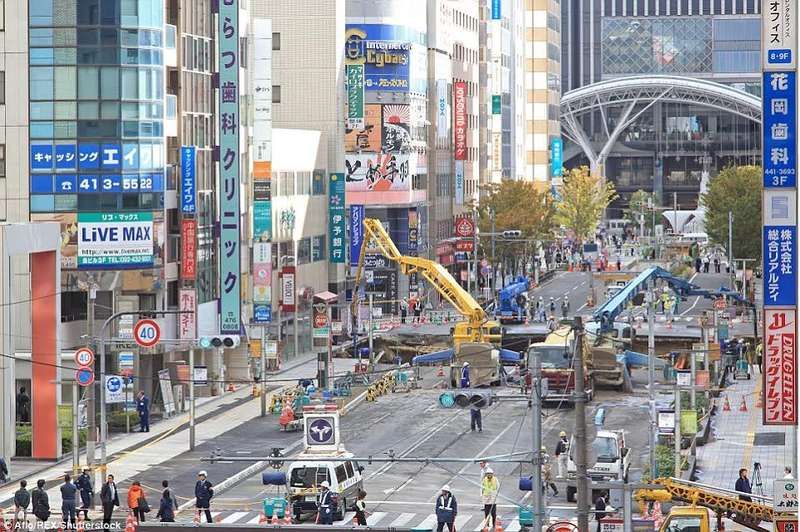 “فيديو وصور“ شاهد ما فعلته اليابان في يومين فقط! 6b56ac8239