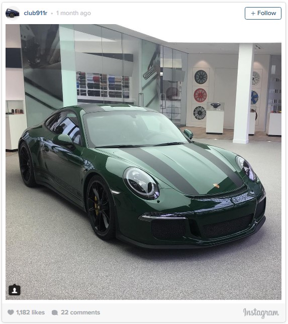 "بالصور" شاهد بورش 911 آر بألوان غريبة وجذابة Porsche 911 R 2