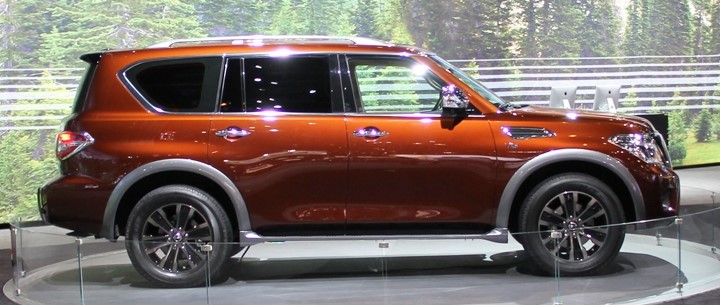 "بالصور" أغلى عشرين سيارة إس يو في لعام 2017 SUV 2017-nissan-armada-side