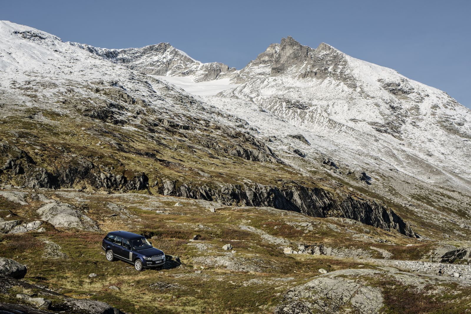 NORWAY. 2016. The plateau between Valldal and Trollstigen. Photographed on assignment from Land Rover