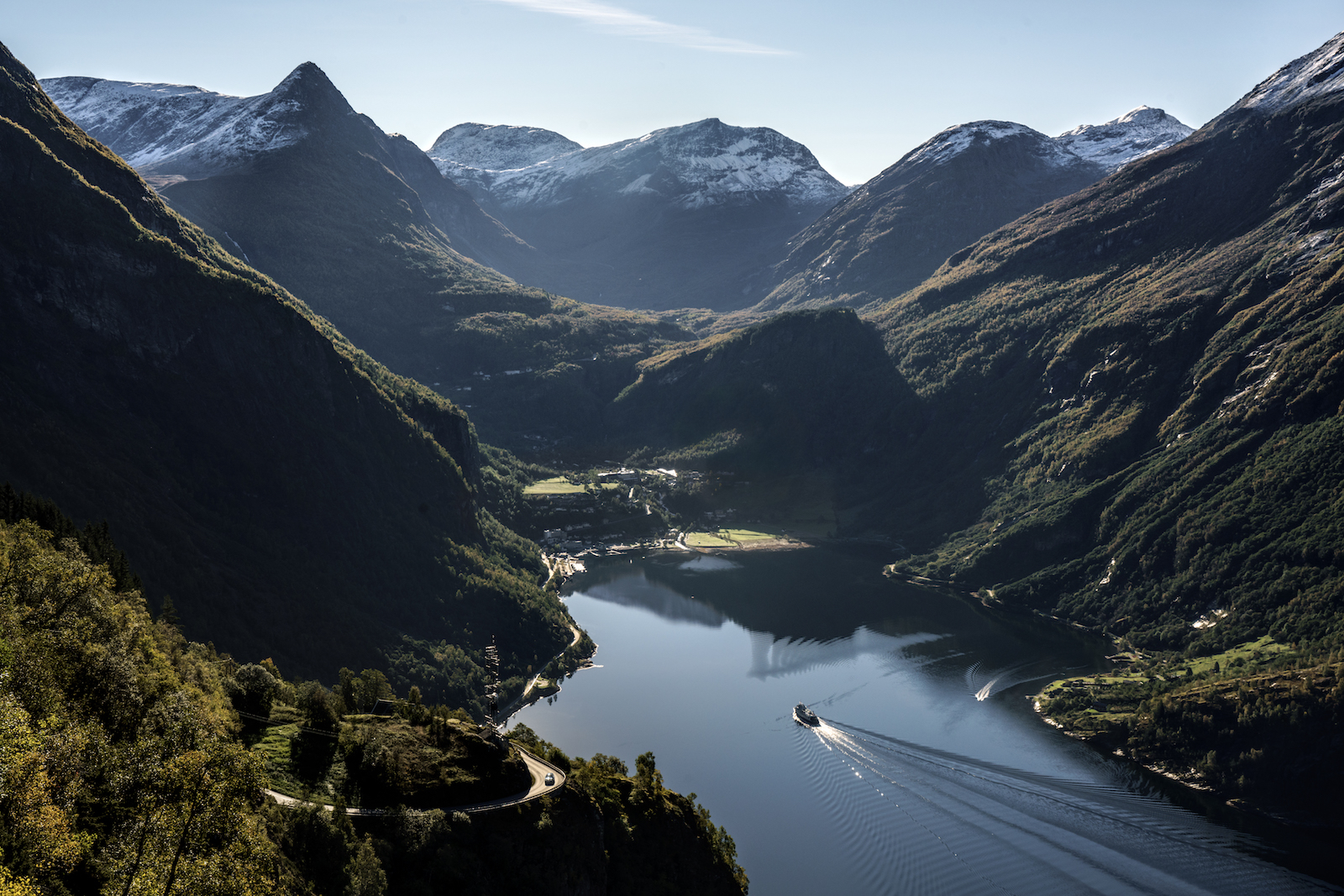 NORWAY. 2016. Geiranger. Photographed on assignment for Land Rover