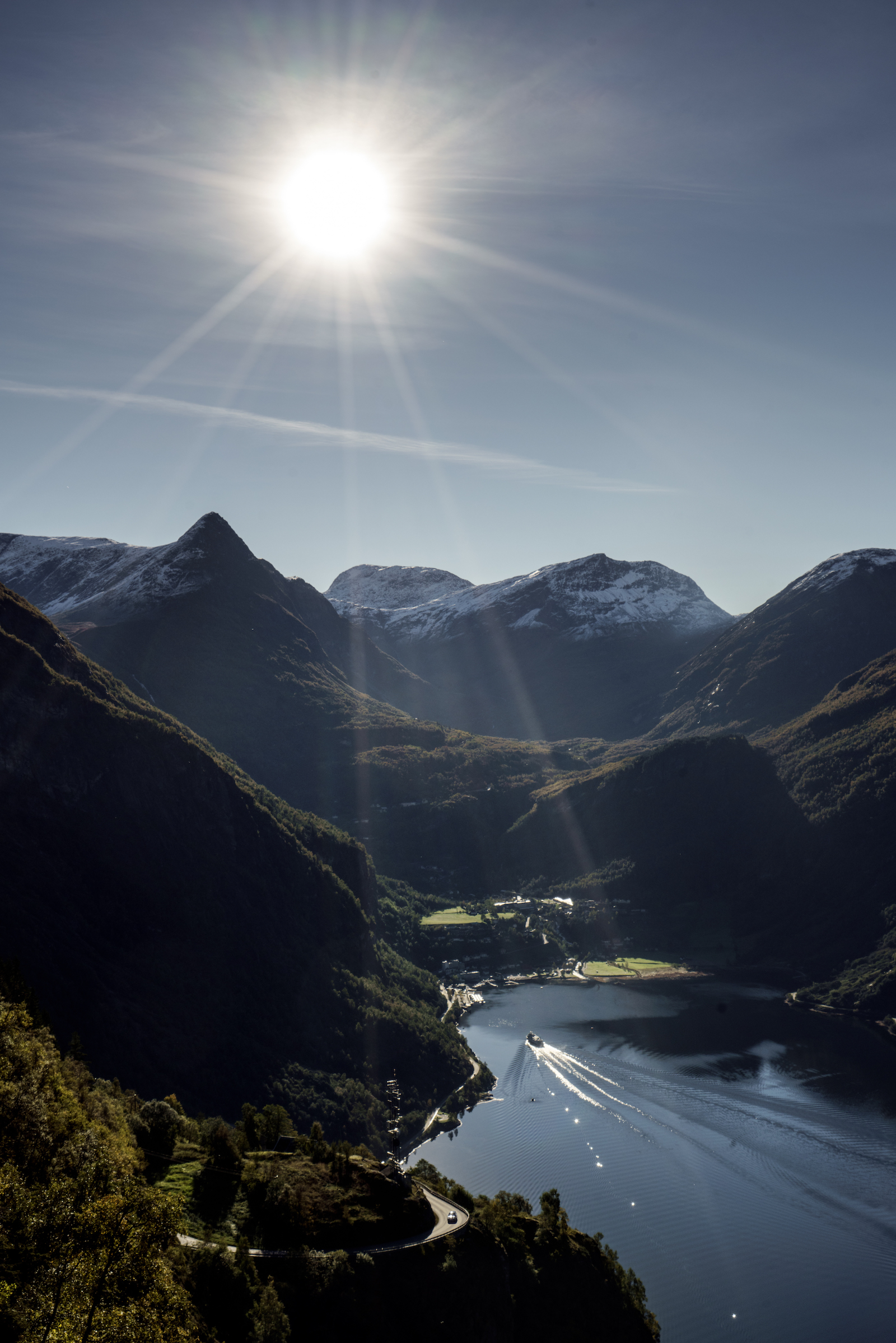 NORWAY. 2016. Geiranger. Photographed on assignment for Land Rover
