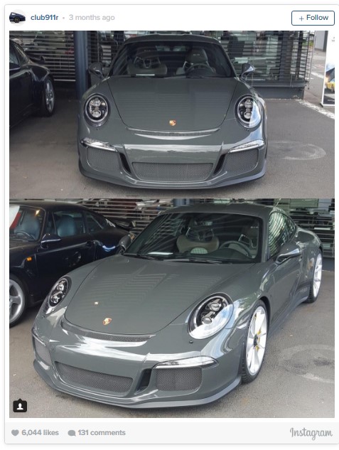 "بالصور" شاهد بورش 911 آر بألوان غريبة وجذابة Porsche 911 R 4