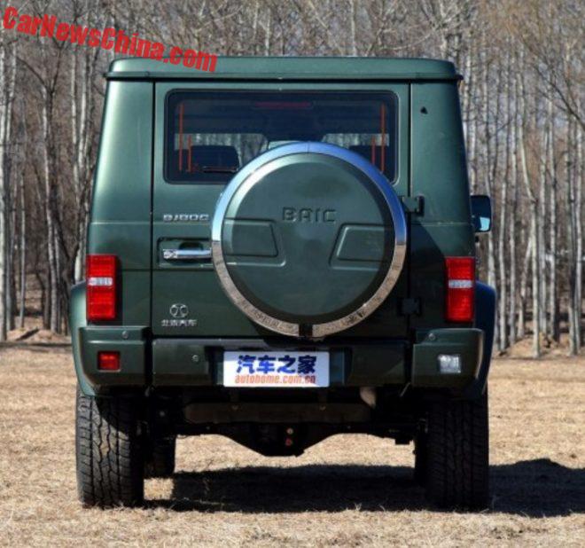 "صور تجسسية" من الصين للبديل المقلد من مرسيدس G63 في بكين Beijinig BJ80 "صور تجسسية" من الصين للبديل المقلد من مرسيدس G63 في بكين Beijinig BJ80 2