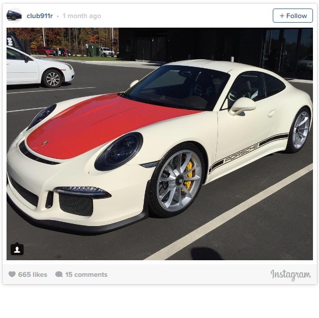 "بالصور" شاهد بورش 911 آر بألوان غريبة وجذابة Porsche 911 R 7