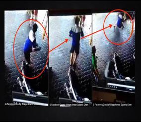 “فيديو” شاهد ايلانديا وهو ينقذ طفليه من حادث دهس بردة فعل سريعة