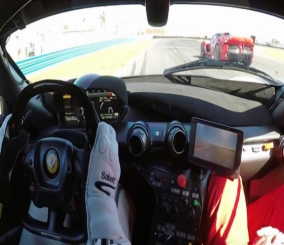 “فيديو” شاهد فيراري FXXK في رحلة 200mph