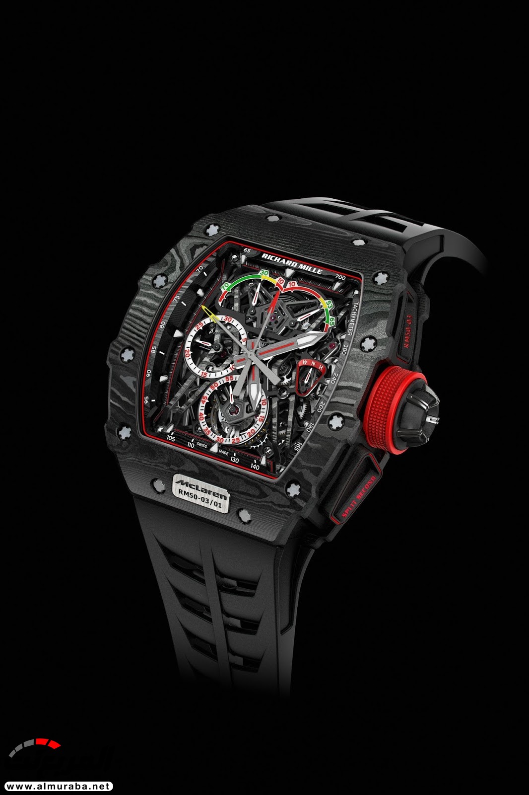 "بالصور" مكلارين تعلن عن ساعة يد جديدة بالتيتانيوم والجرافين بسعر مليون دولار! "بالصور" مكلارين تعلن عن ساعة يد جديدة بالتيتانيوم والجرافين بسعر مليون دولار! 1