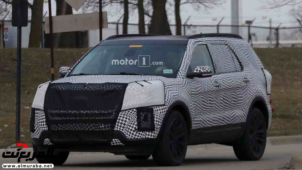 “صور تجسسية” أثناء اختبار “فورد” إكسبلورر 2019 وهي تخفي تصميما تطوريا Ford Explorer