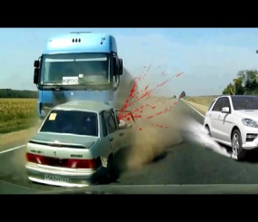 “فيديو” شاهد حوادث سير صادمة وثقتها كاميرات السيارة مباشرة 2016