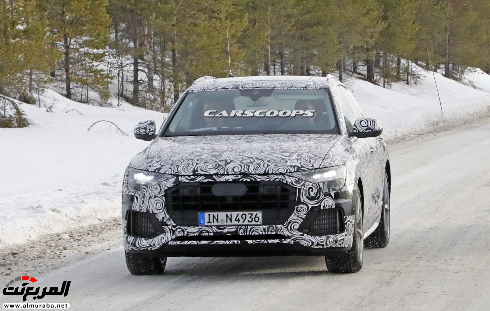 "صور تجسسية" أثناء اختبار "أودي" Q8 الكروس أوفر الكوبيه 2019 إلى جانب منافسيها Audi "صور تجسسية" أثناء اختبار "أودي" Q8 الكروس أوفر الكوبيه 2019 إلى جانب منافسيها Audi 14