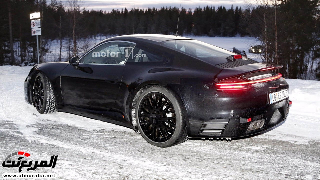 "صور تجسسية" أثناء اختبار نماذج اختبارية لبورش 911 الجيل القادم Porsche 2019 38