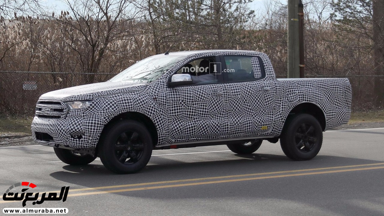 "صور تجسسية" للمرة الأولى أثناء تطوير شاحنة بيك أب "فورد" رينجر 2019 بالولايات المتحدة Ford Ranger 5