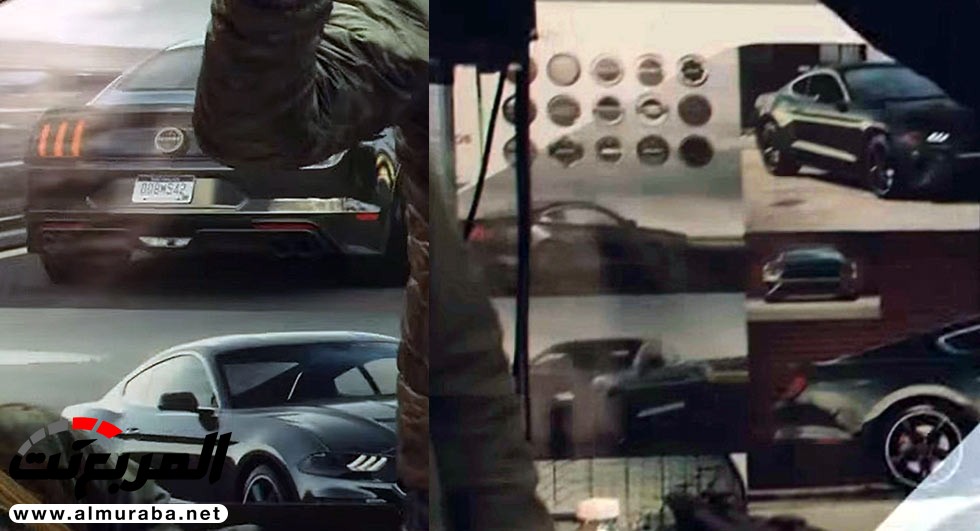 “صور مسربة” أثناء تصوير إعلان تجاري للجديدة “فورد” موستنج إصدار Ford 2018 Bullitt S550