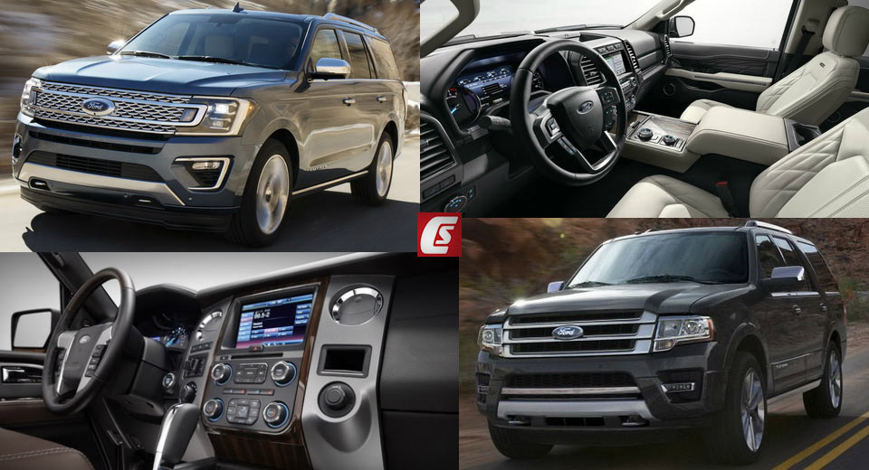 “مقارنة تصويرية” بين “فورد” إكسبديشن الجديدة كليا 2018 وخليفتها موديل 2015 Ford Expedition