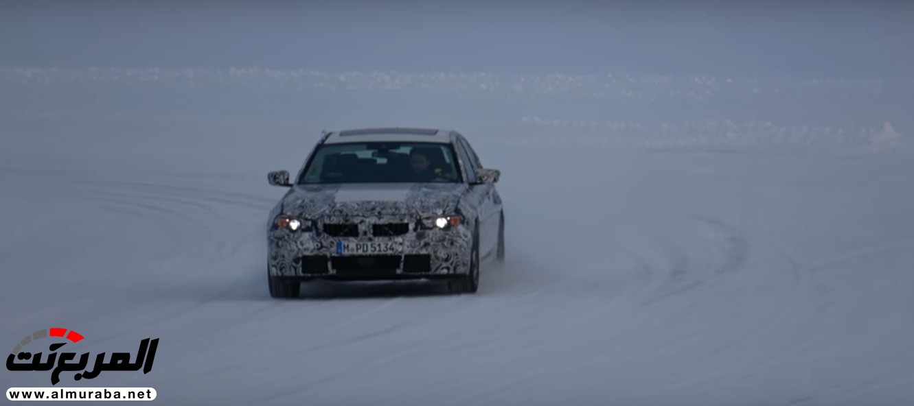 "بالفيديو" شاهد اختبار دريفت "بي إم دبليو الفئة الثالثة" القادمة 2019 1