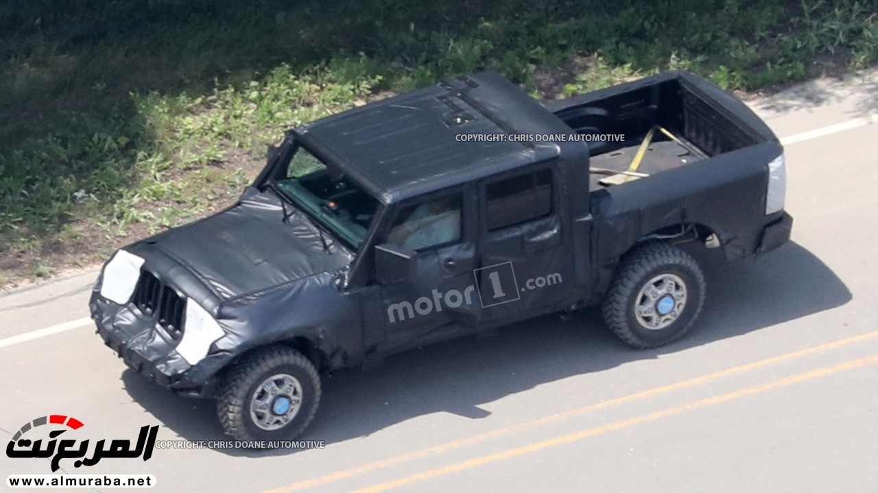 شاحنة بيك أب "جيب رانجلر" قد تصل في 2019 بشاسيه رام 1500 19