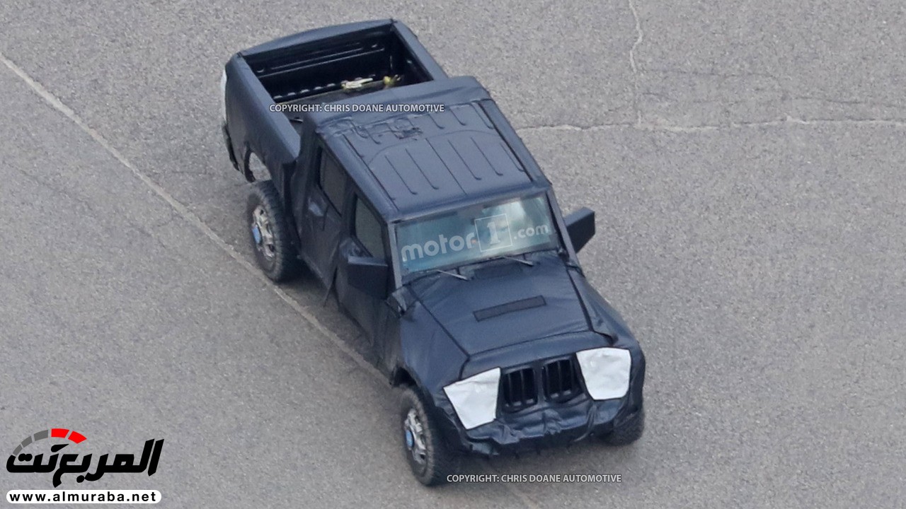شاحنة بيك أب "جيب رانجلر" قد تصل في 2019 بشاسيه رام 1500 25