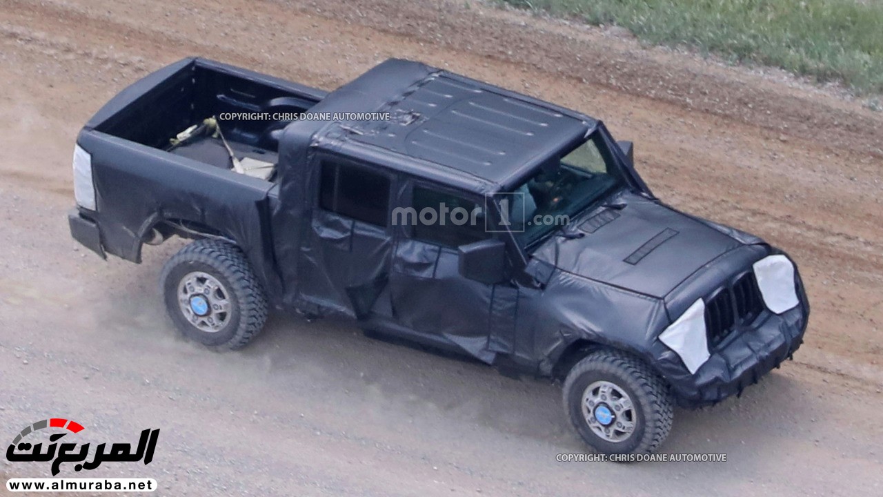 شاحنة بيك أب "جيب رانجلر" قد تصل في 2019 بشاسيه رام 1500 3