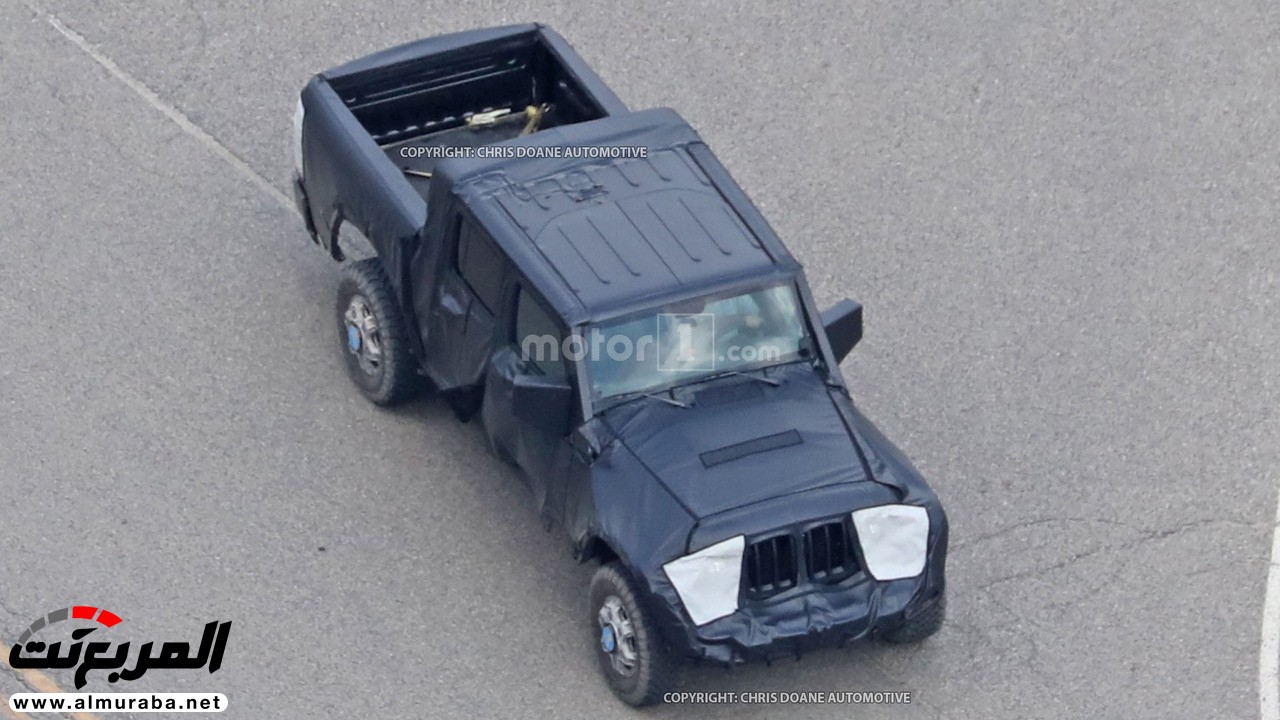 شاحنة بيك أب "جيب رانجلر" قد تصل في 2019 بشاسيه رام 1500 4