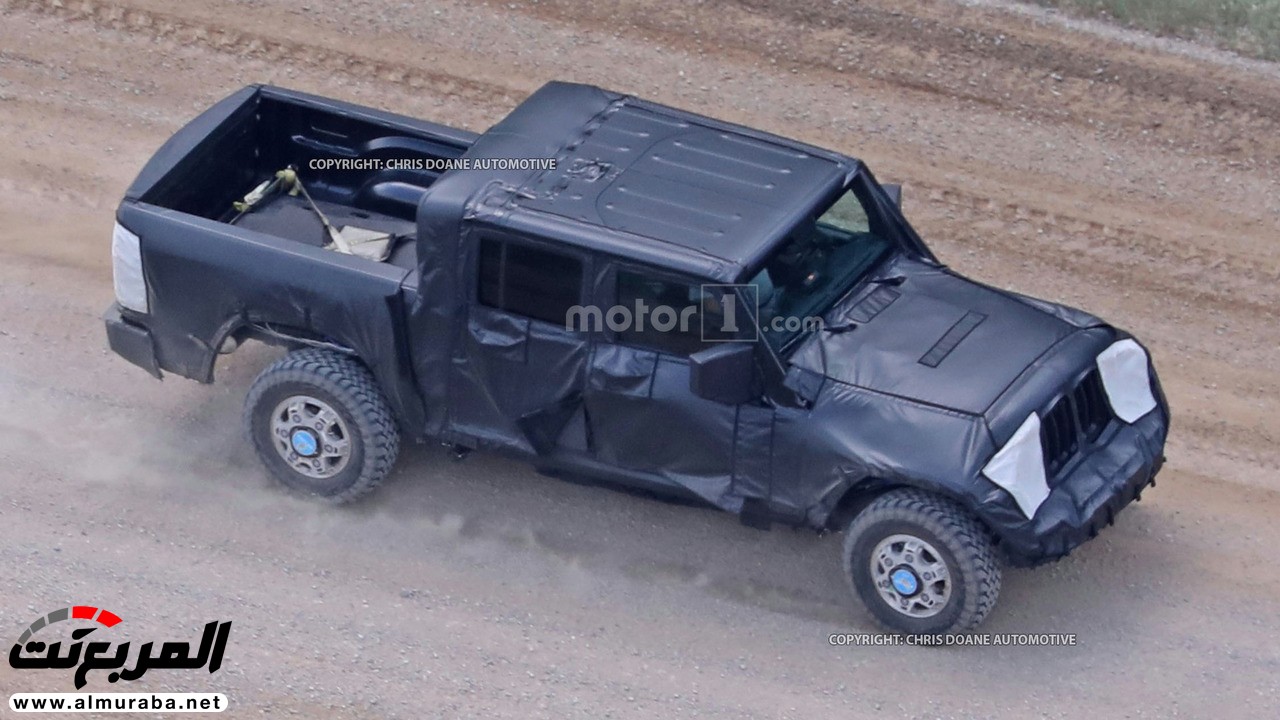 شاحنة بيك أب "جيب رانجلر" قد تصل في 2019 بشاسيه رام 1500 5