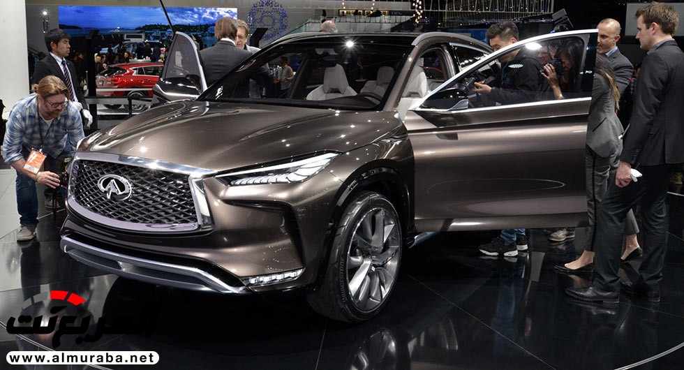 "إنفينيتي QX50" الجيل القادم 2018 تُرصد أثناء اختبارها بجسم الإنتاج "إنفينيتي QX50" الجيل القادم 2018 تُرصد أثناء اختبارها بجسم الإنتاج 3