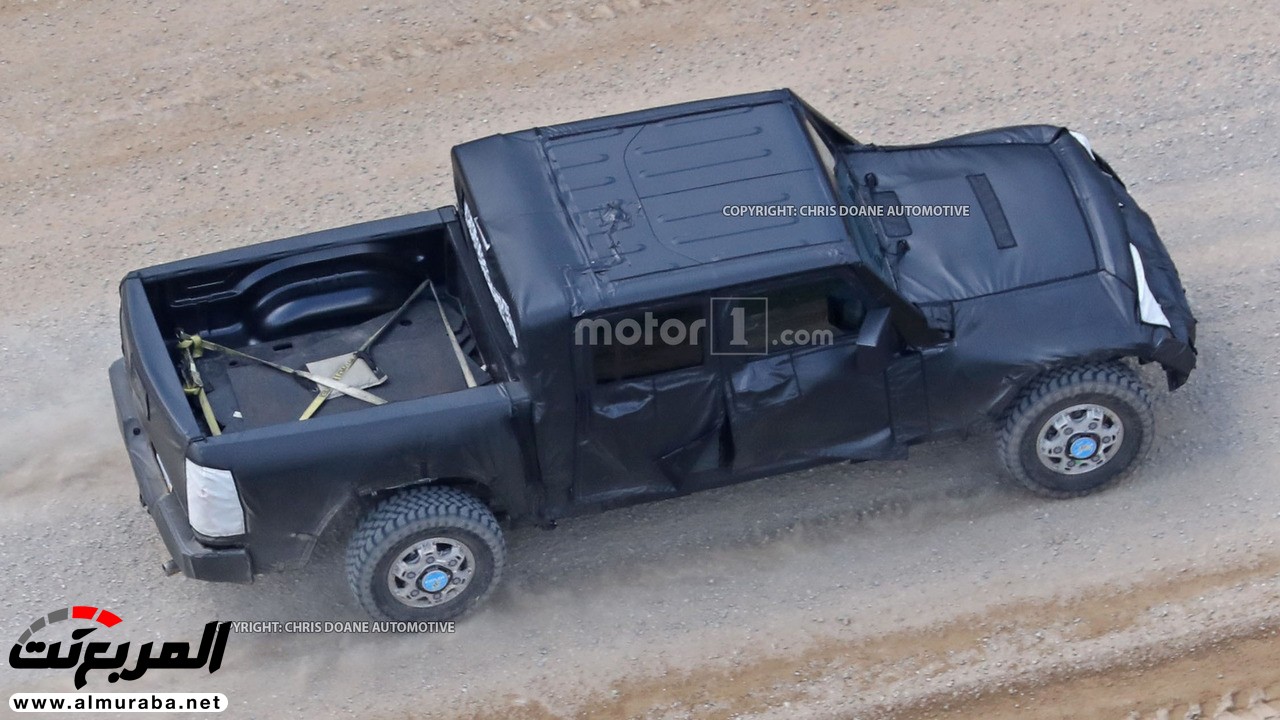 شاحنة بيك أب "جيب رانجلر" قد تصل في 2019 بشاسيه رام 1500 9