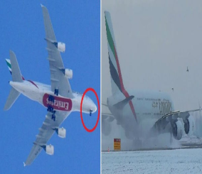 “فيديو” شاهد موقفين خطرين في يومين تتعرض لهما طائرتان إماراتيان