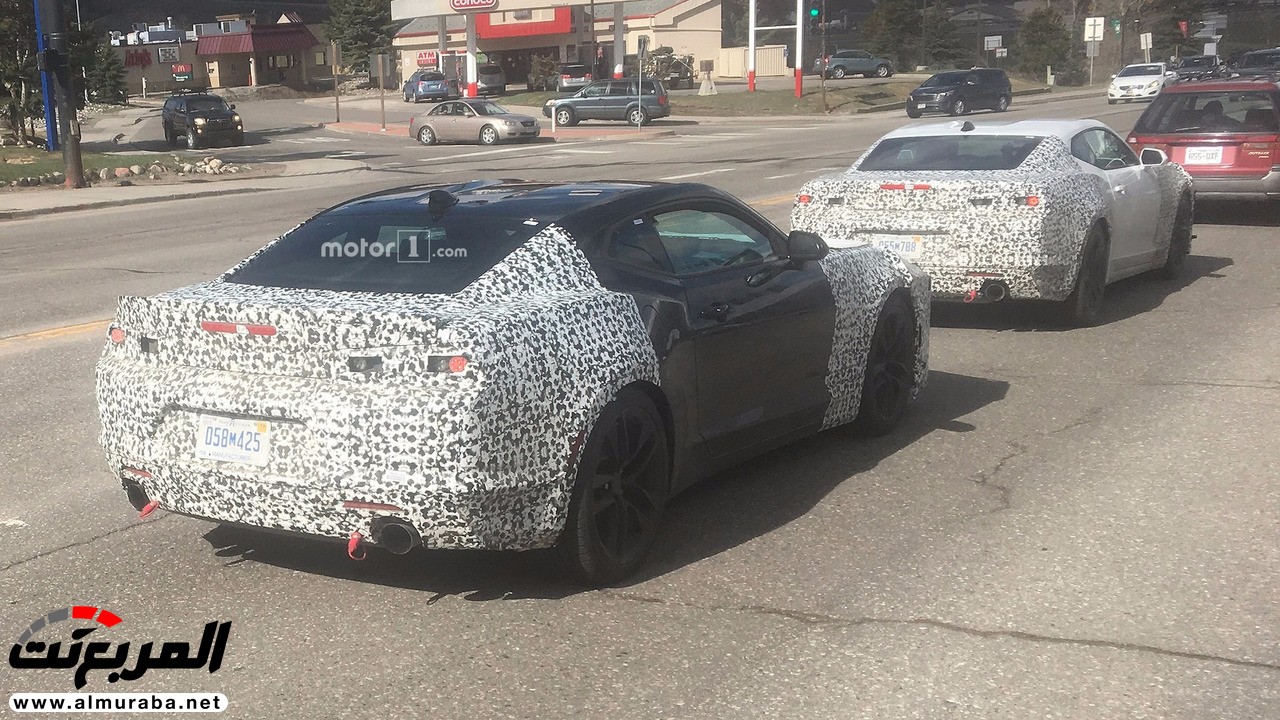 للمرة الأولى:شيفروليه كمارو 2019 تُرصد أثناء اختبارها بتحديثات محدودة للمرة الأولى:شيفروليه كمارو 2019 تُرصد أثناء اختبارها بتحديثات محدودة 1