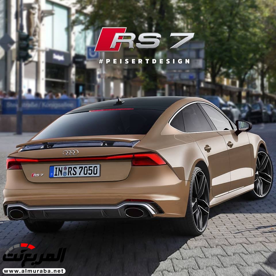 تُرى أهذا ما ستبدو عليه "أودي RS7 سبورت باك" القادمة بقوة تزيد عن 600 حصان؟ تُرى أهذا ما ستبدو عليه "أودي RS7 سبورت باك" القادمة بقوة تزيد عن 600 حصان؟ 2