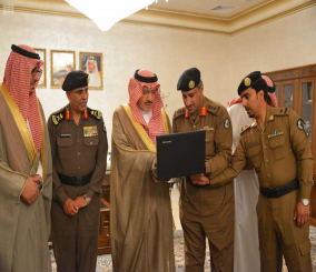 تدشين نظام الرصد الآلي “ساهر” بمنطقة الحدود الشمالية