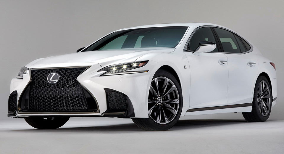“لكزس LS 500 F Sport” الجديدة 2018 الأكثر رياضية يُكشف عنها بقوة 415 و354 حصان