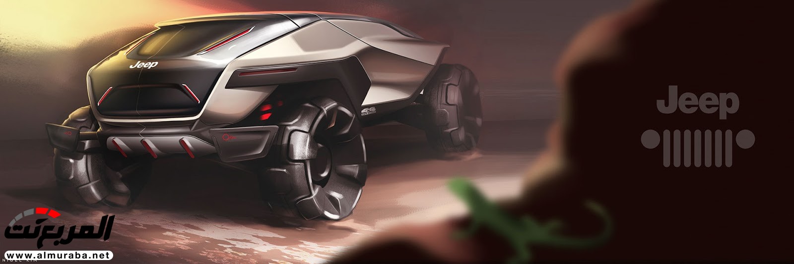 تخيلوا أن تكون جيب للطرق الوعرة بهذا الشكل في 2035 تخيلوا أن تكون جيب للطرق الوعرة بهذا الشكل في 2035 12