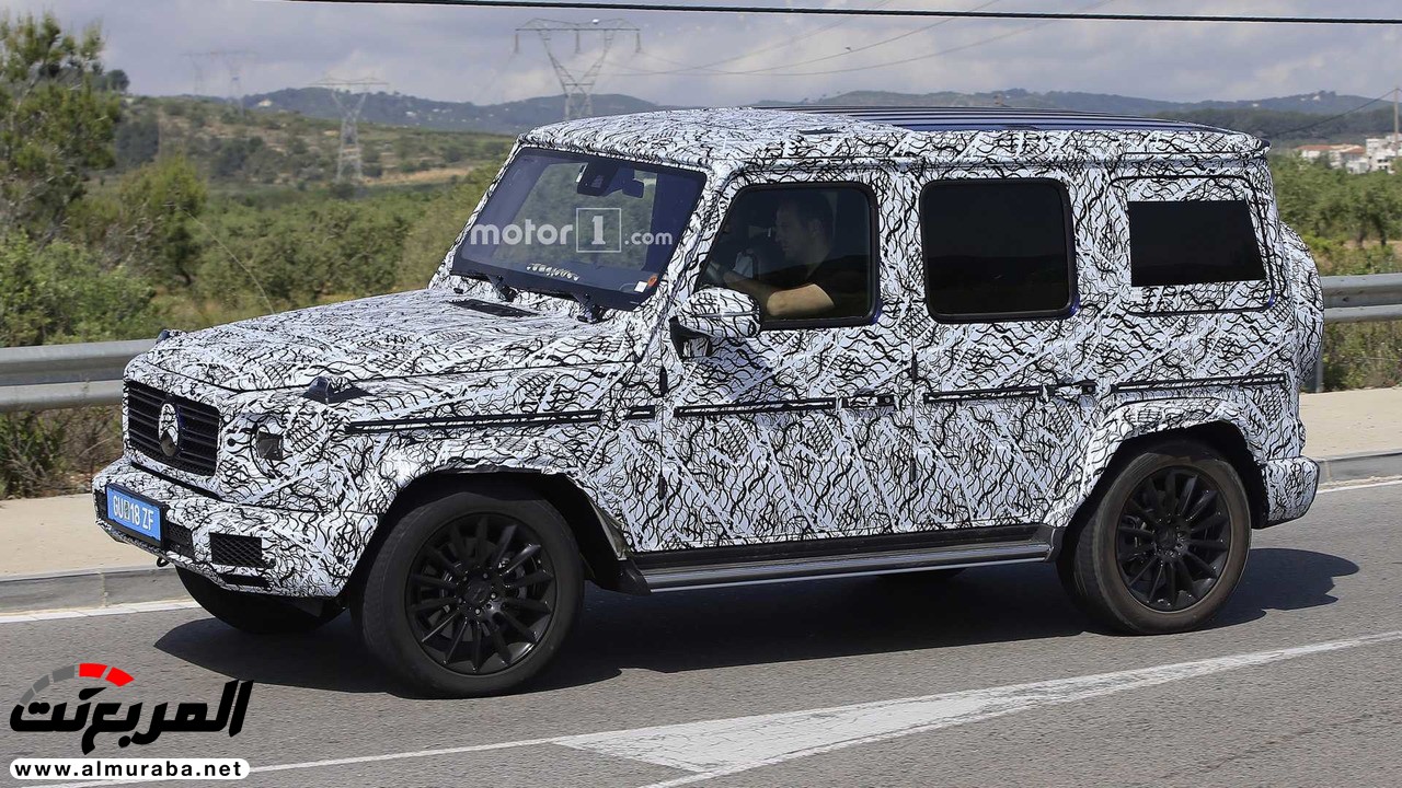 مرسيدس جي كلاس 2018 تُرصد أثناء اختبارها بشكلها الكلاسيكي 7