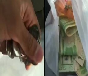 “فيديو”شاهد شاب يدفع غرامة حجز سيارته بطريقته الخاصة