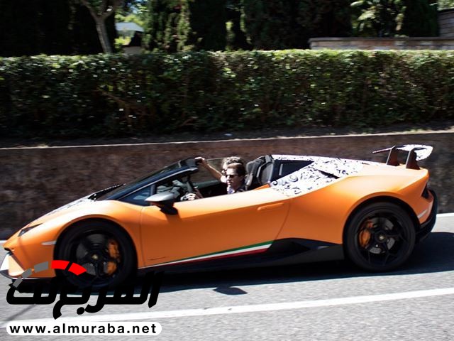 لامبورجيني هوراكان بيرفورمانتي ترصد أثناء اختبارها بدون سقف لأول مرة 1