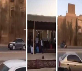 “فيديو” شاهد شاب يمارس التفحيط قبل آذان المغرب أمام خيمة إفطار صائم بالرياض