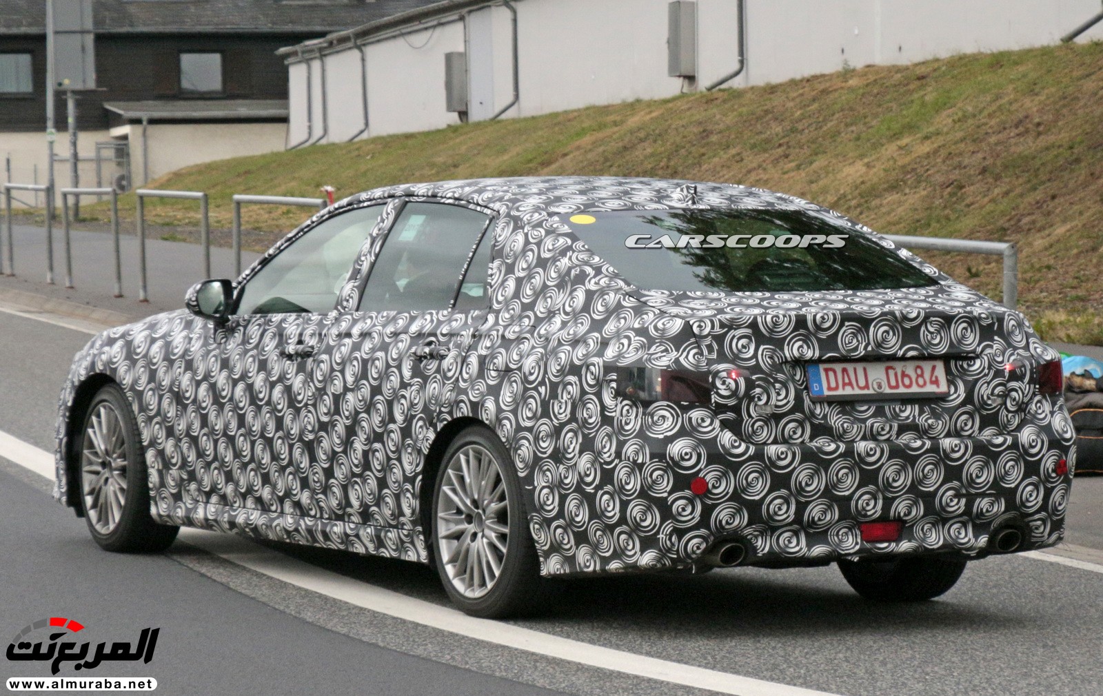 لكزس GS القادمة 2019 ترصد لأول مرة أثناء اختبارها على حلبة نوربورجرينج 9