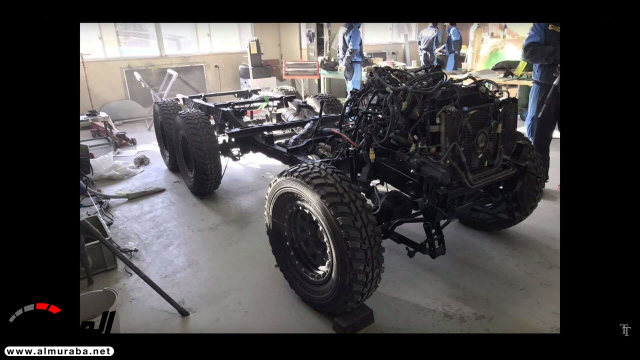 "بالصور" سوزوكي جيمني بتعديلات تحوّلها إلى مرسيدس G63 AMG 6X6 10