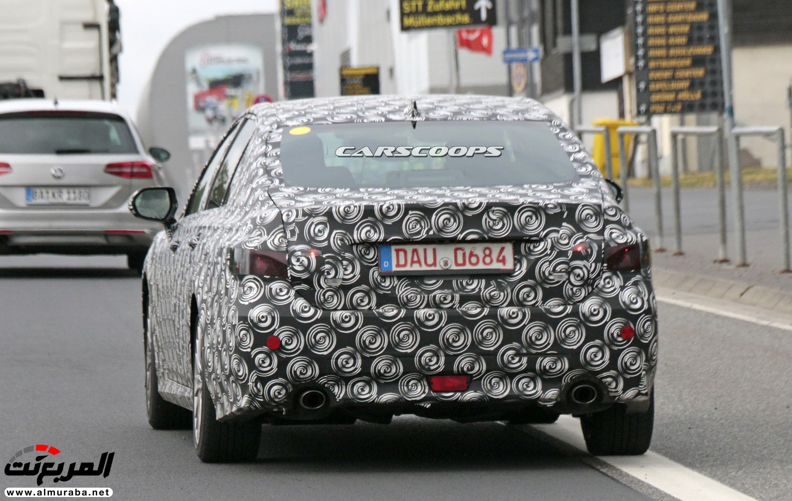 لكزس GS القادمة 2019 ترصد لأول مرة أثناء اختبارها على حلبة نوربورجرينج 10