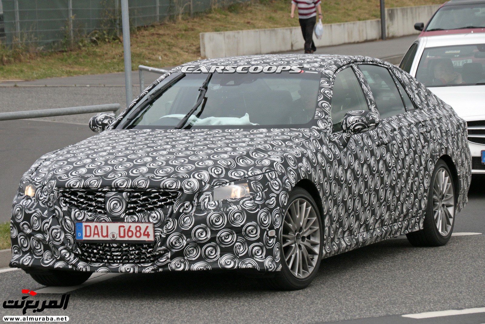 لكزس GS القادمة 2019 ترصد لأول مرة أثناء اختبارها على حلبة نوربورجرينج 3