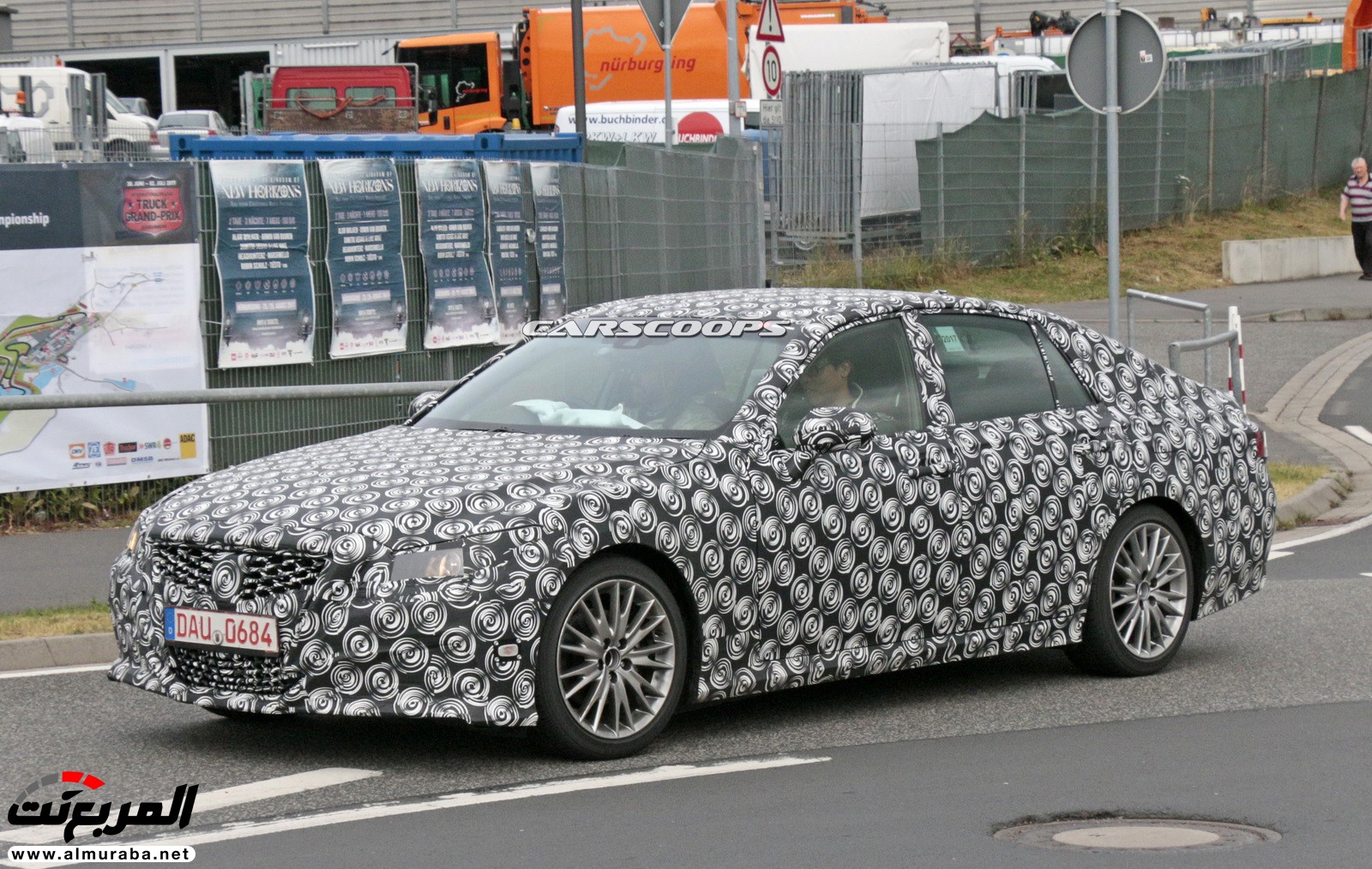 لكزس GS القادمة 2019 ترصد لأول مرة أثناء اختبارها على حلبة نوربورجرينج 5